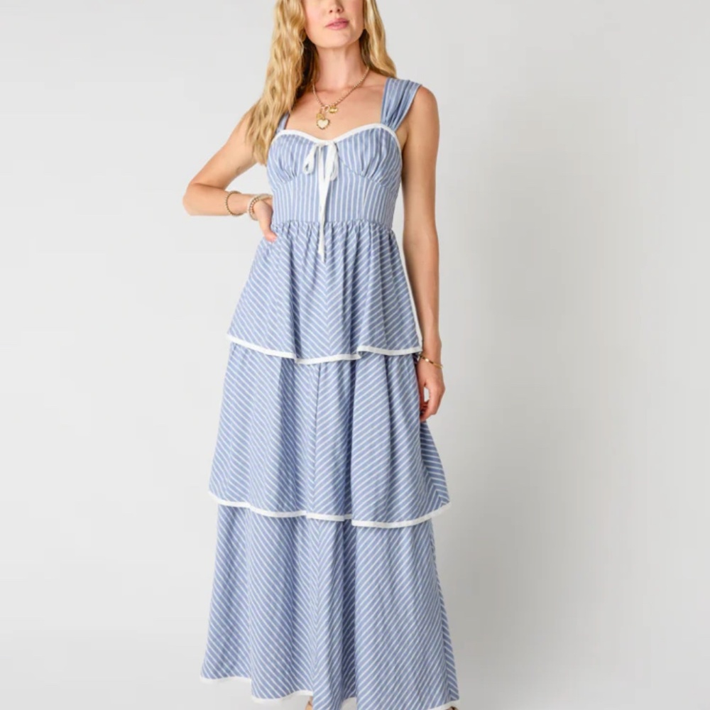 Corset-Style Midi Dress *NEW - NEVER WORN*